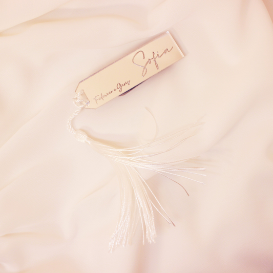 Segnaposto - Tag con nappina