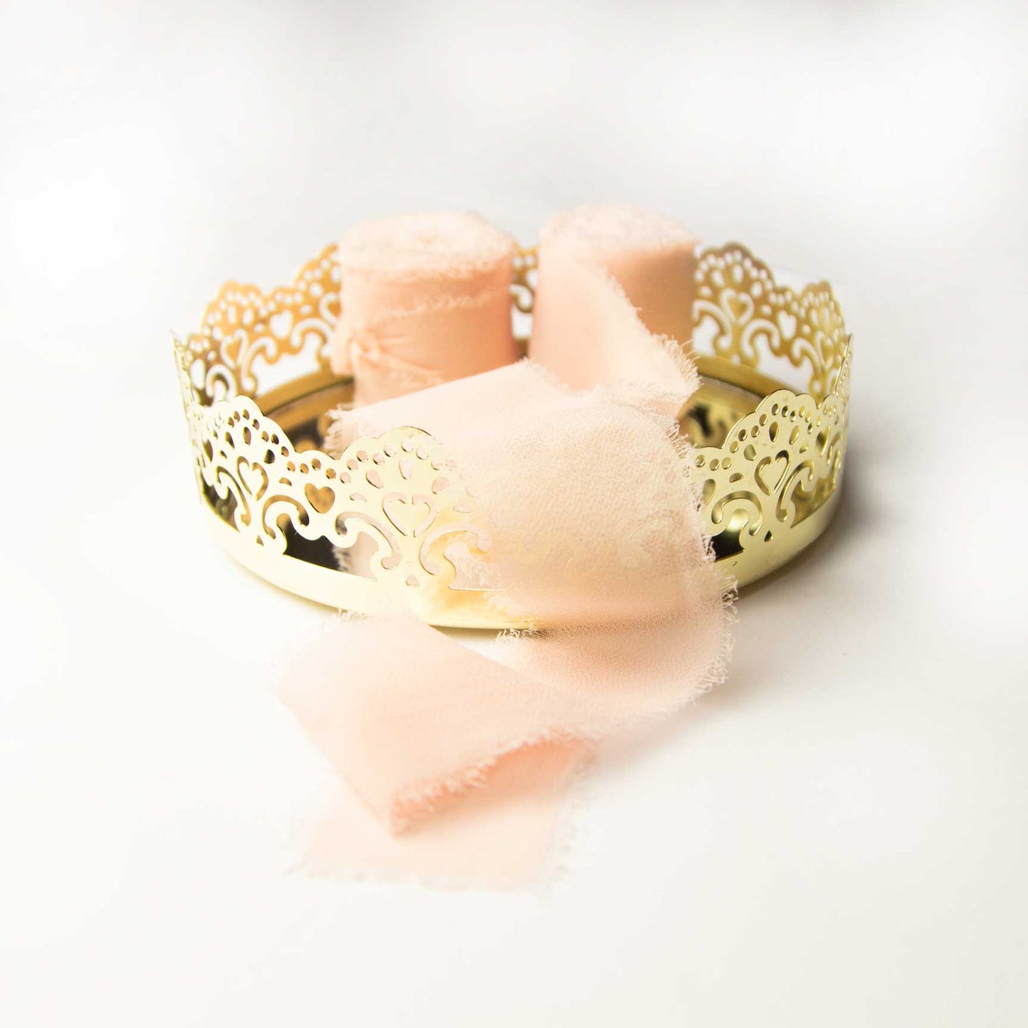 Nastro in Chiffon rosa