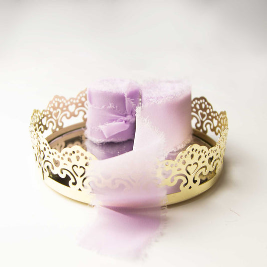 Nastro in Chiffon lilla