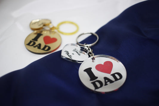 Portachiave - I ❤ Papà