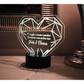 Cuore Luminoso con dedica