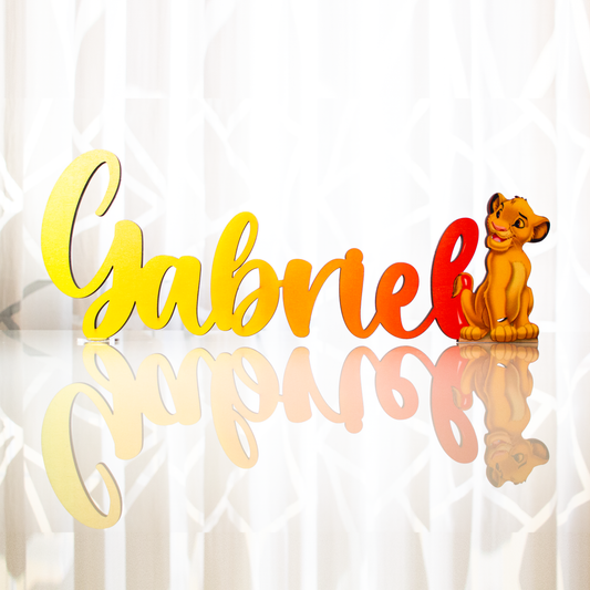 Scritte con personaggi