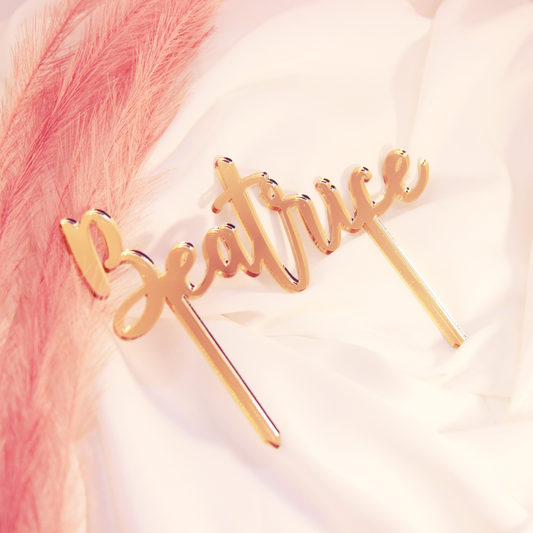 Cake Topper - Nome
