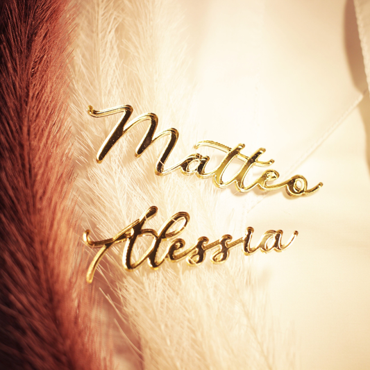 Segnaposto Specchiati